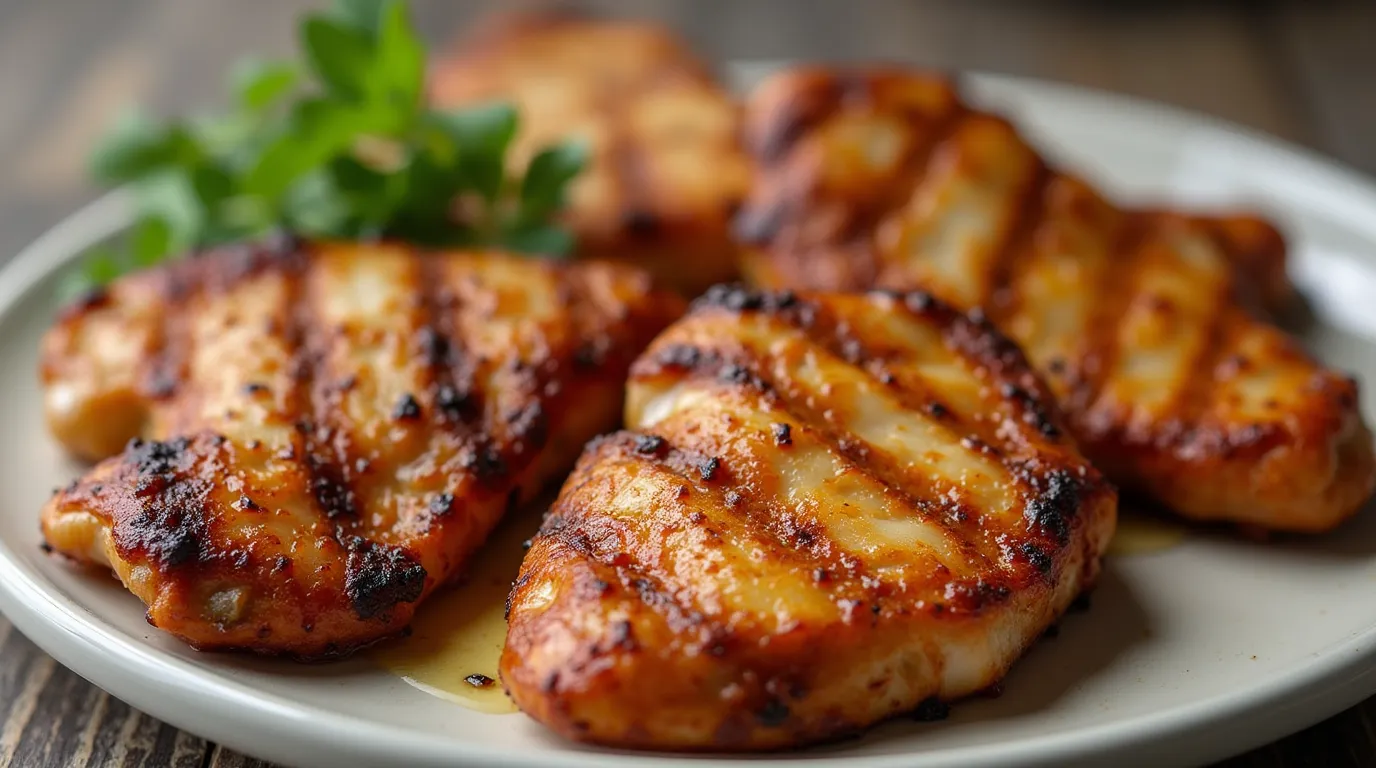 How to get crispy skin on grilled chicken?