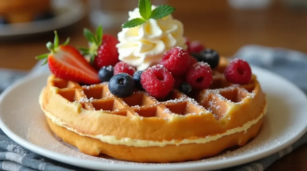 What is the secret to making good waffles?