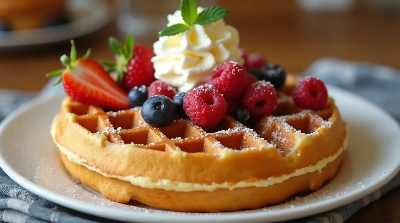 What is the secret to making good waffles?