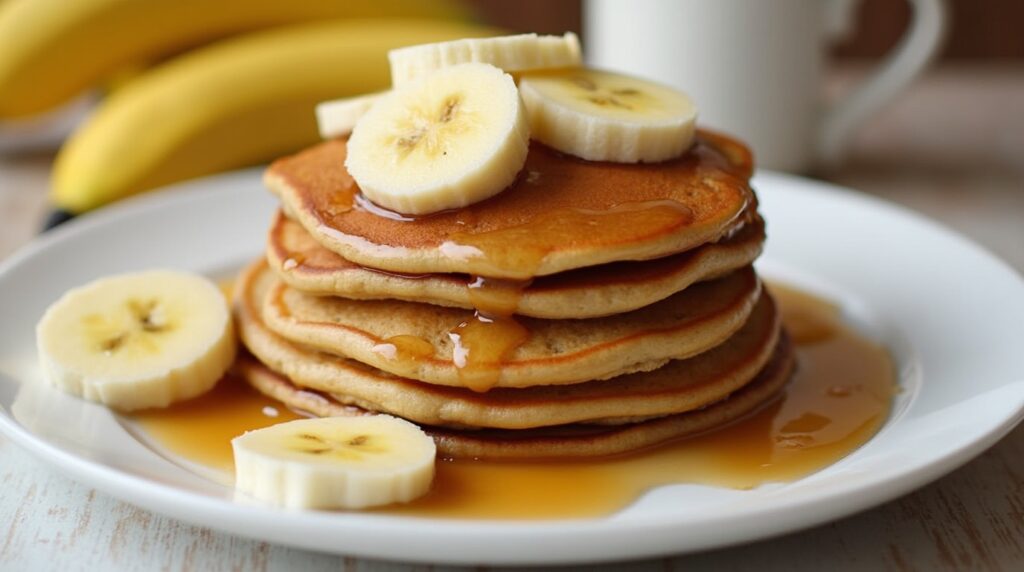 How much protein is in a banana pancake?