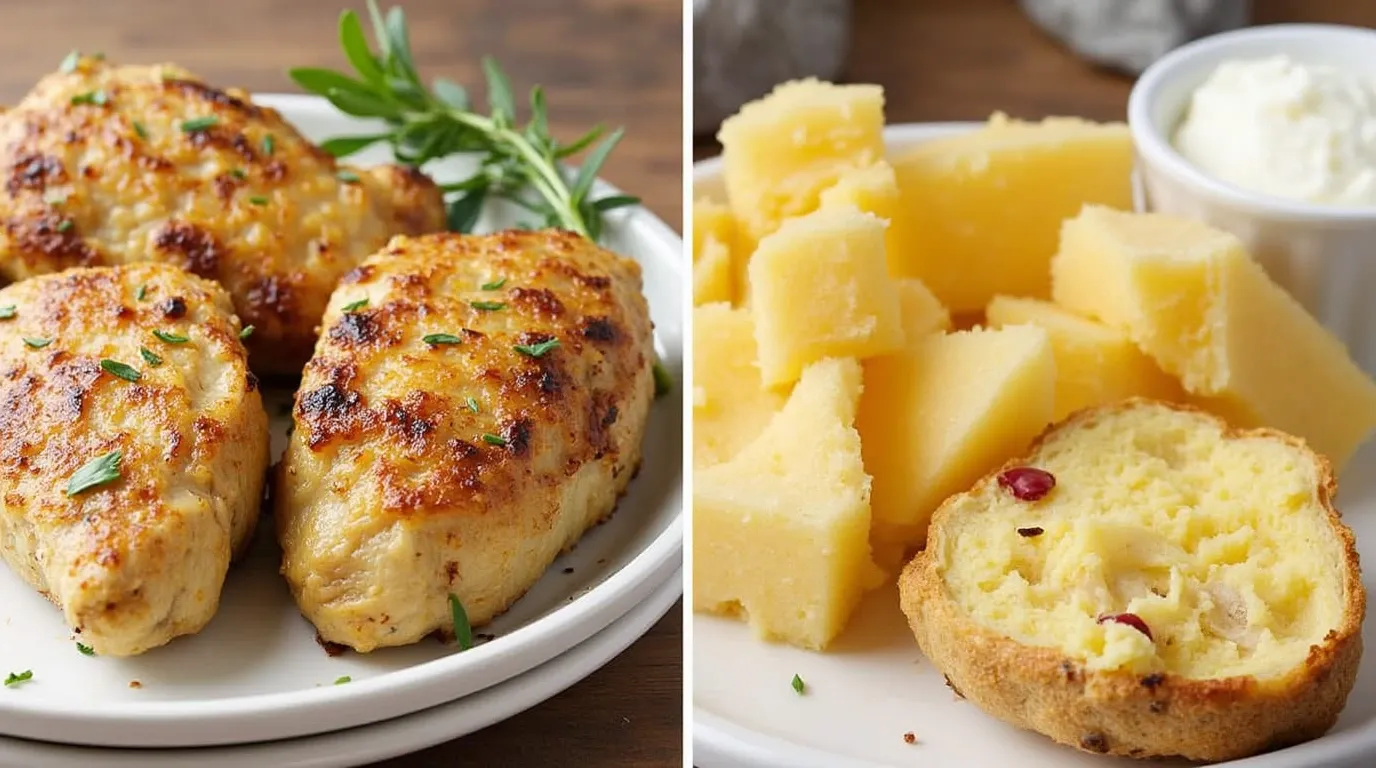 What kind of cheese goes best with chicken?