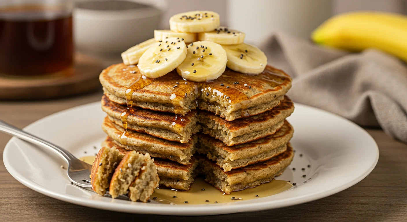 banana protein pancakes