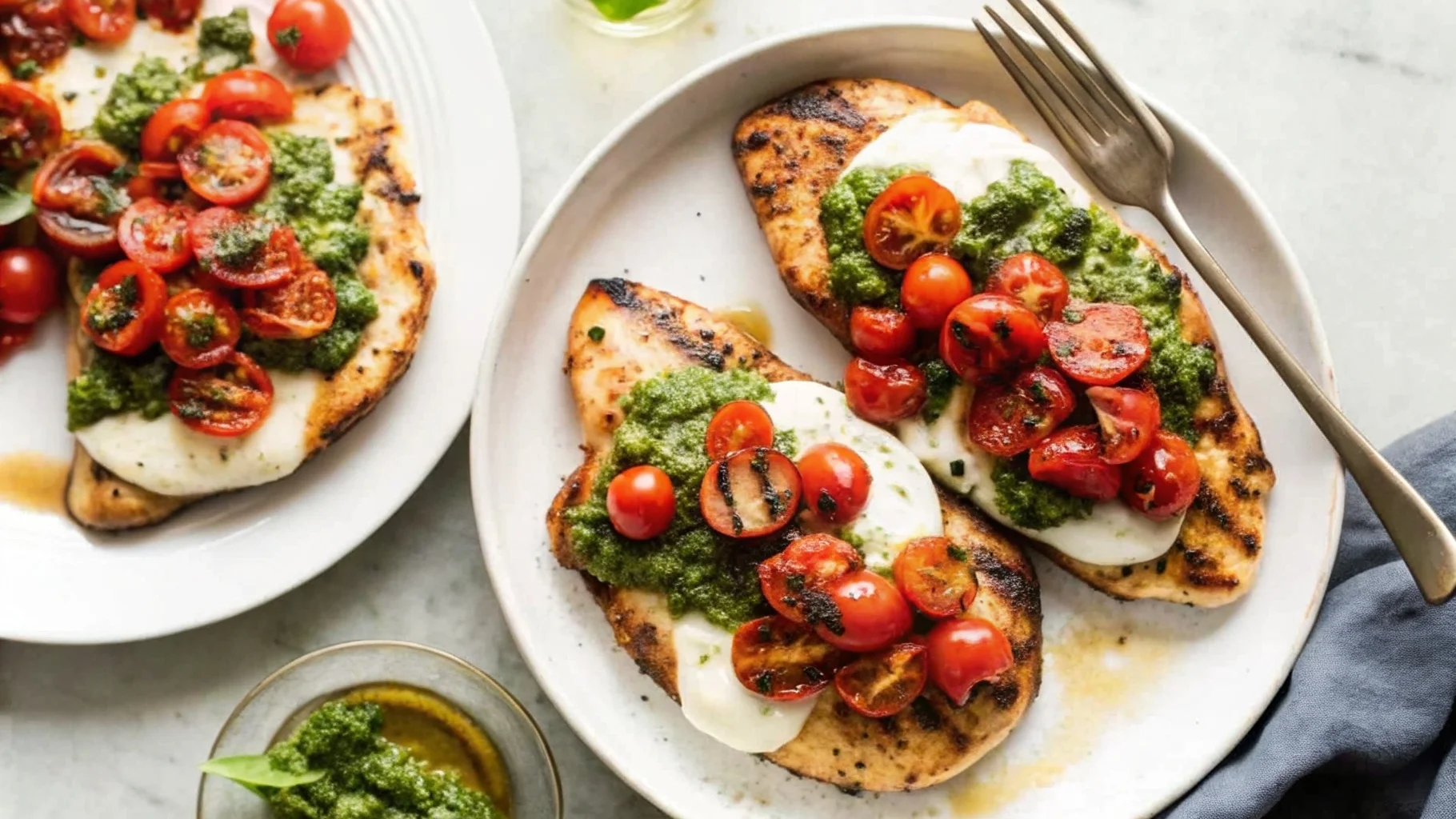 Grilled Chicken Margherita