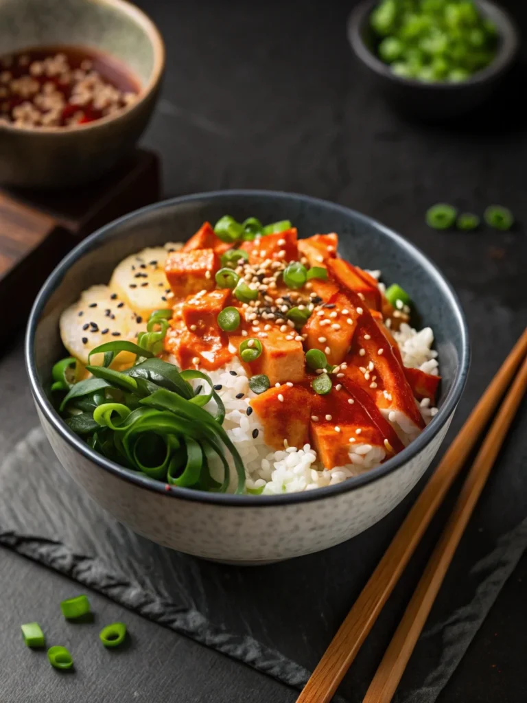 Spicy Kimchi Bowl