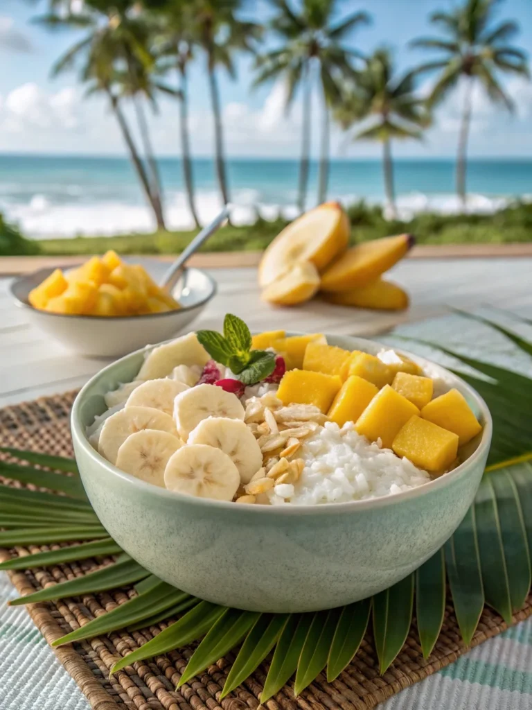 Tropical Cottage Cheese Bowl