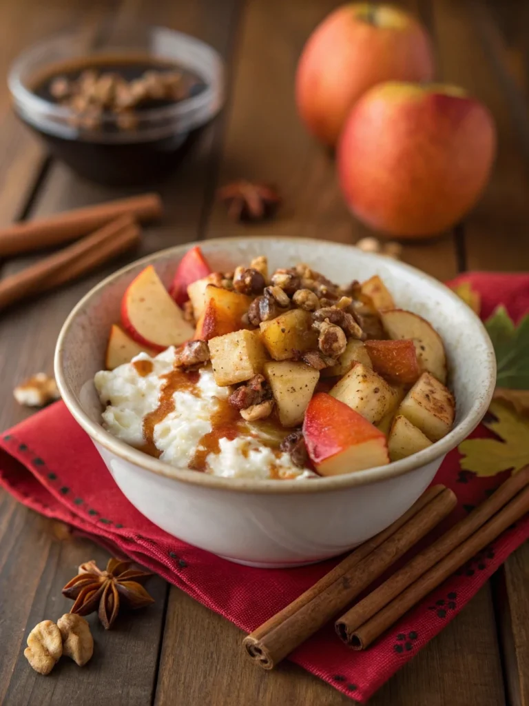 Cinnamon Apple Pie Bowl