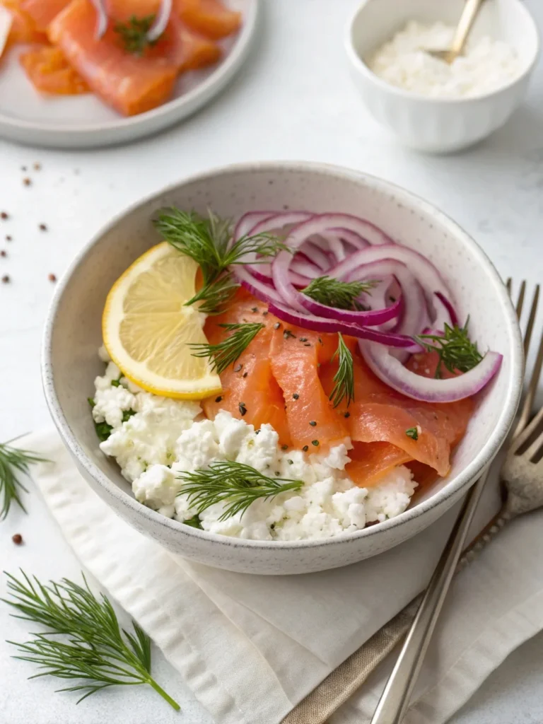 Smoked Salmon & Dill Bowl