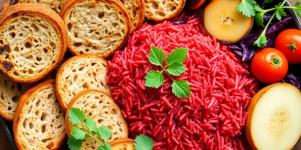 Bread and Grain Pairings with Red Rice