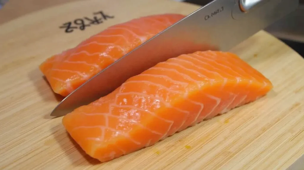 How to Cut Salmon for Sushi