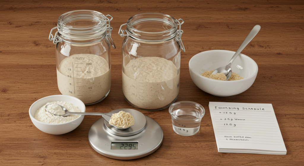 Preparing Your Sourdough Starter