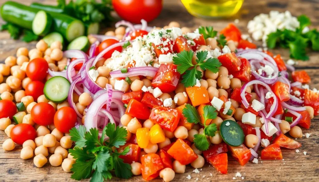 Is chickpea salad good for health?