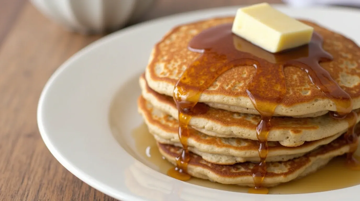 3 ingredient oatmeal pancakes