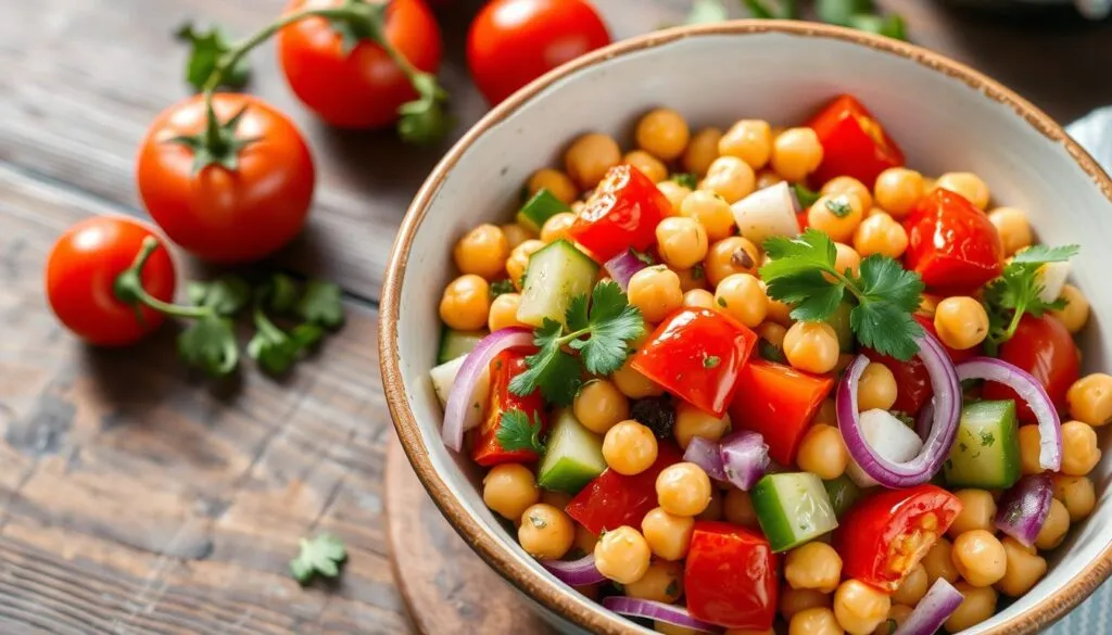 Is chickpea salad good for health?