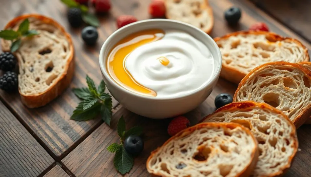 Is yogurt with bread good?