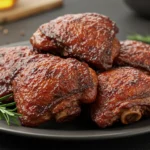 smoked chicken thighs