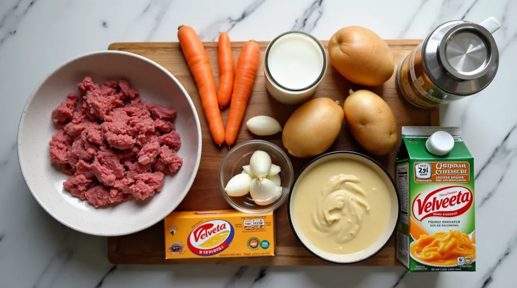 Ingredients for Your Hamburger Potato Soup