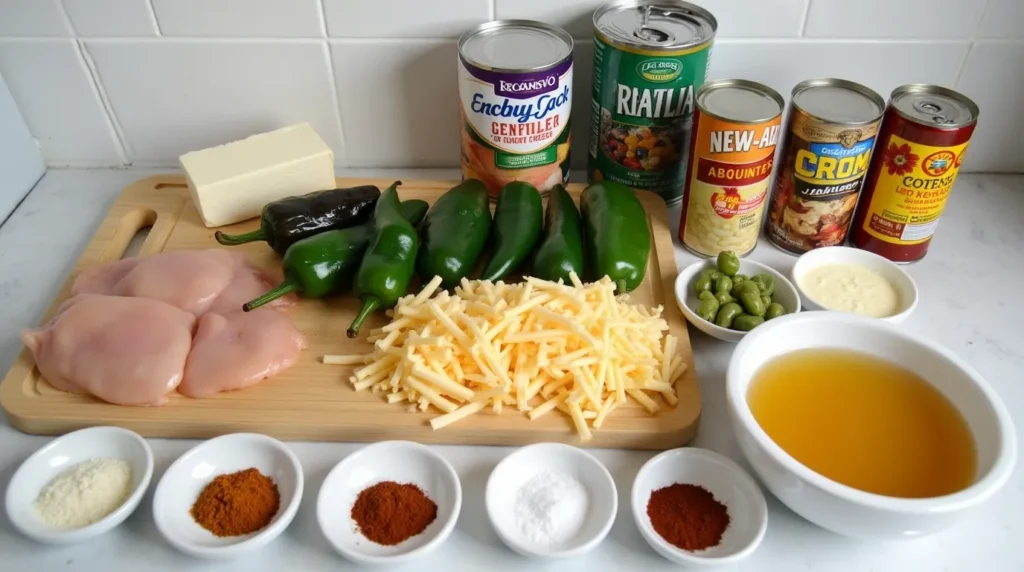 Essential Ingredients for the Perfect Chicken Poblano Soup