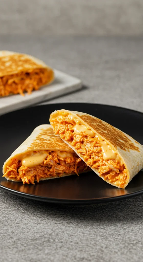 Buffalo Chicken Slaw Wrap