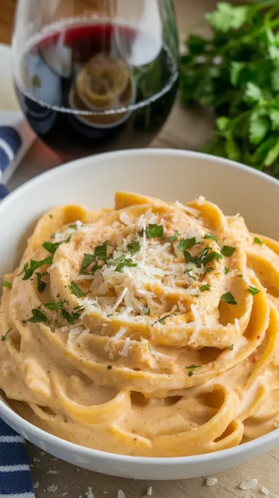 Creamy Garlic Parmesan Pasta