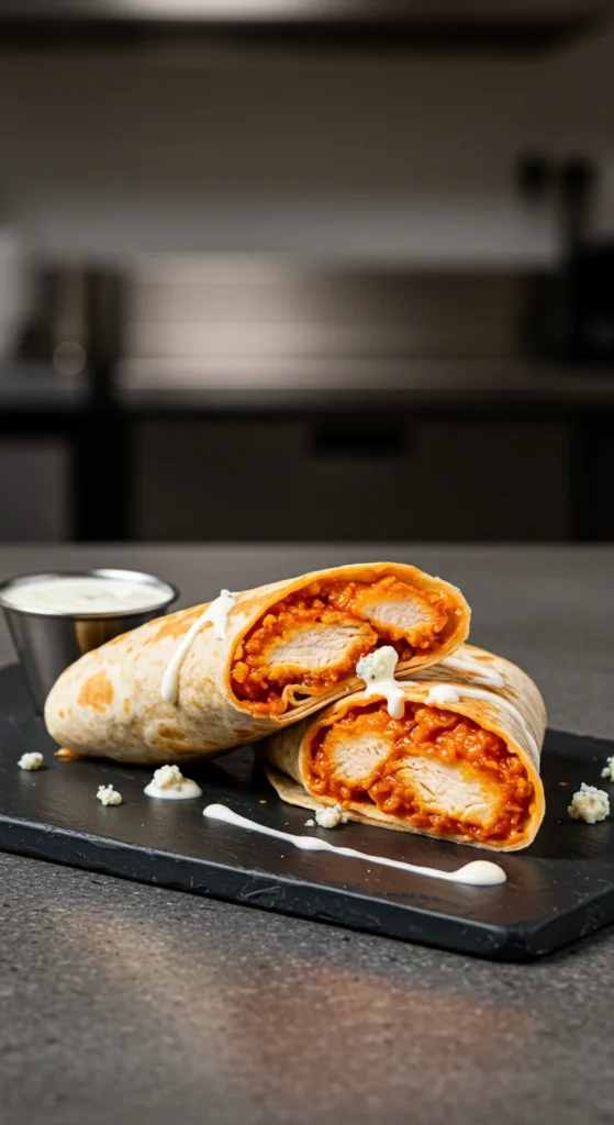 Crispy Buffalo Chicken Wrap