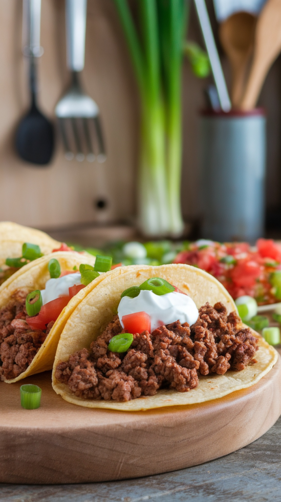 Ground Beef Tacos