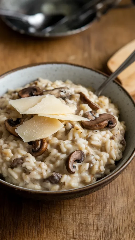 Savory Mushroom Risotto