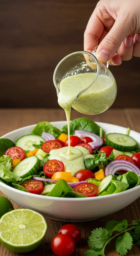 Zesty Lime Dressing Drizzle