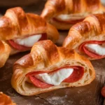 Mozzarella Pepperoni Croissant Rolls