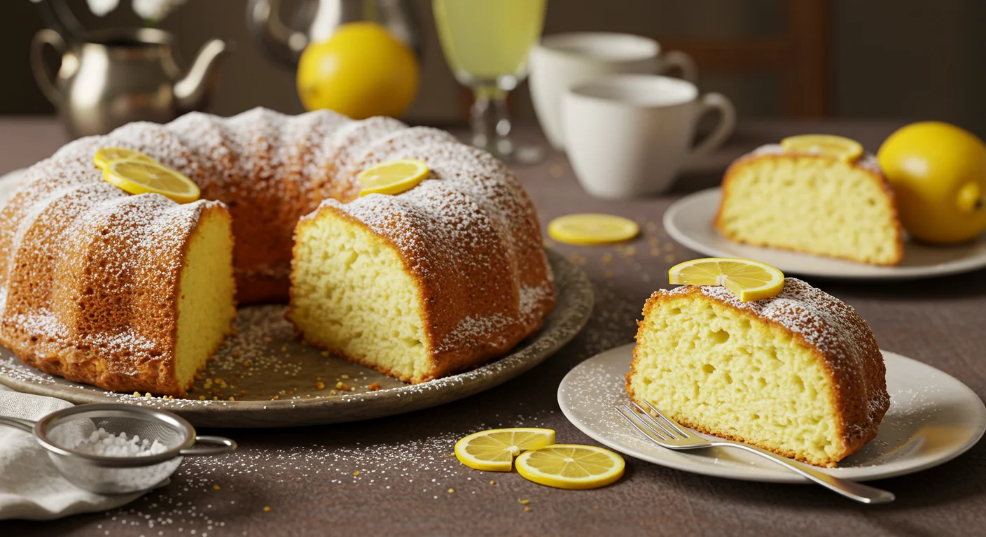 Italian Limoncello Ricotta Cake