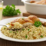 Oven Baked Chicken and Rice