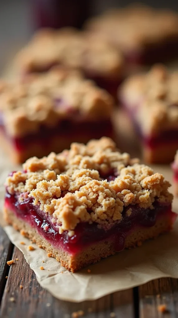 Buckwheat Crumble Bars