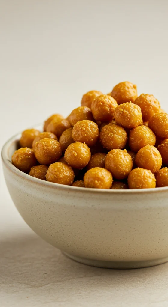 Curry Roasted Chickpeas