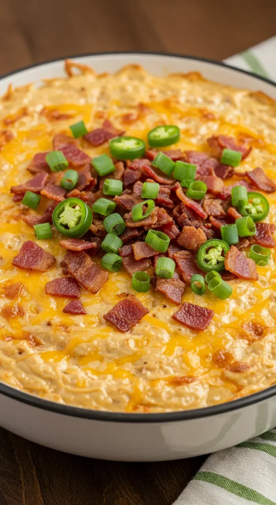 Loaded Jalapeno Popper Dip