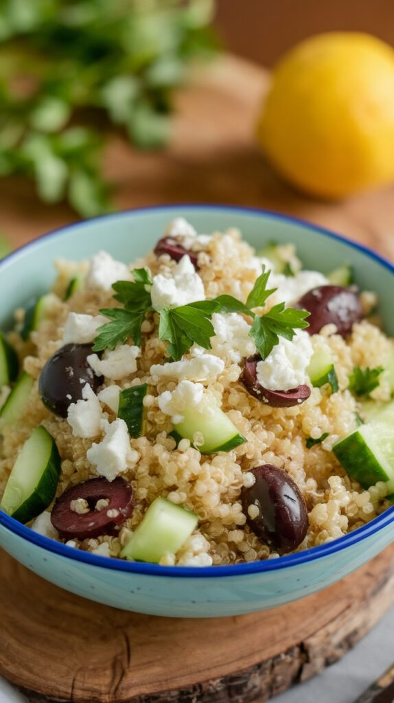 Mediterranean Quinoa Salad