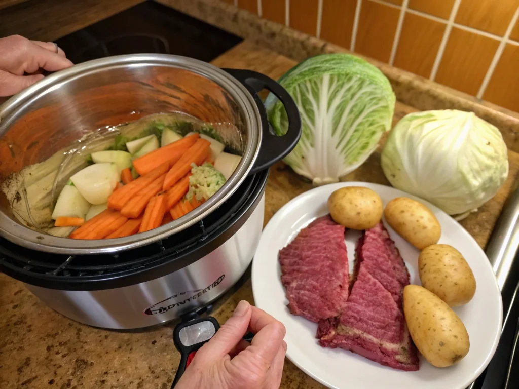 Adding Vegetables After Cooking