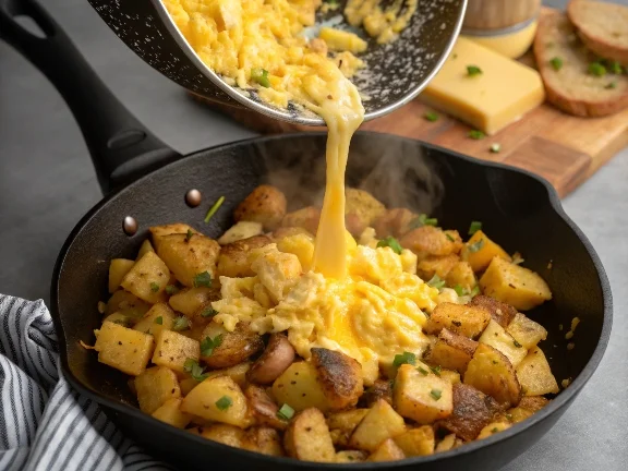 Combining Eggs and Potatoes
