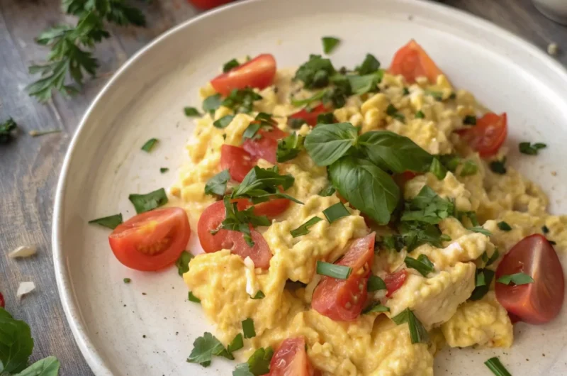 Tomato Scrambled Eggs