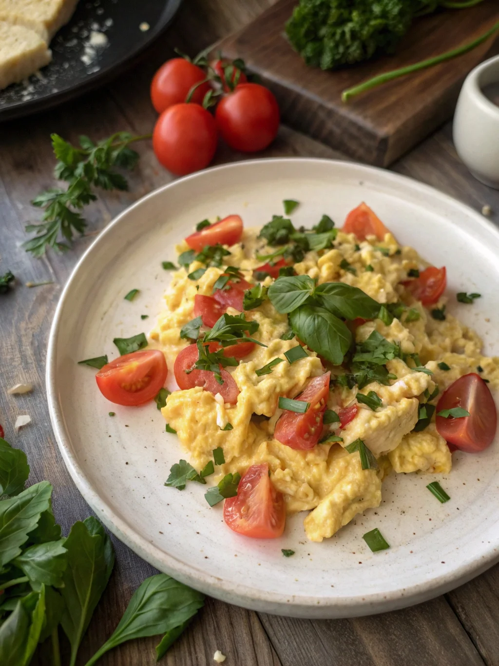 Tomato Scrambled Eggs