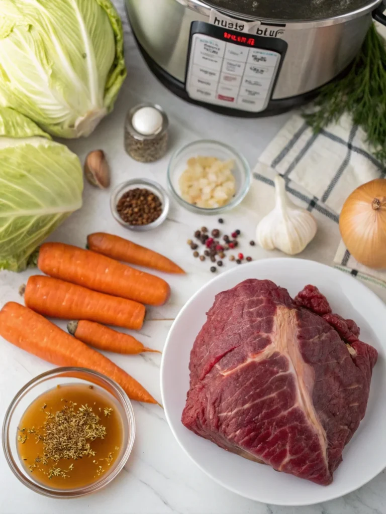 Key Ingredients for Instant Pot Corned Beef