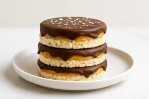 Peanut Butter Chocolate Rice Cakes